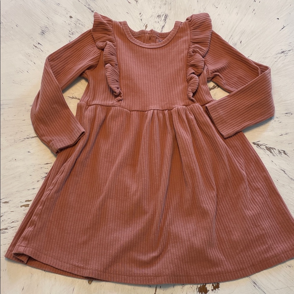 MILA Organic Cotton Ruffle Dress